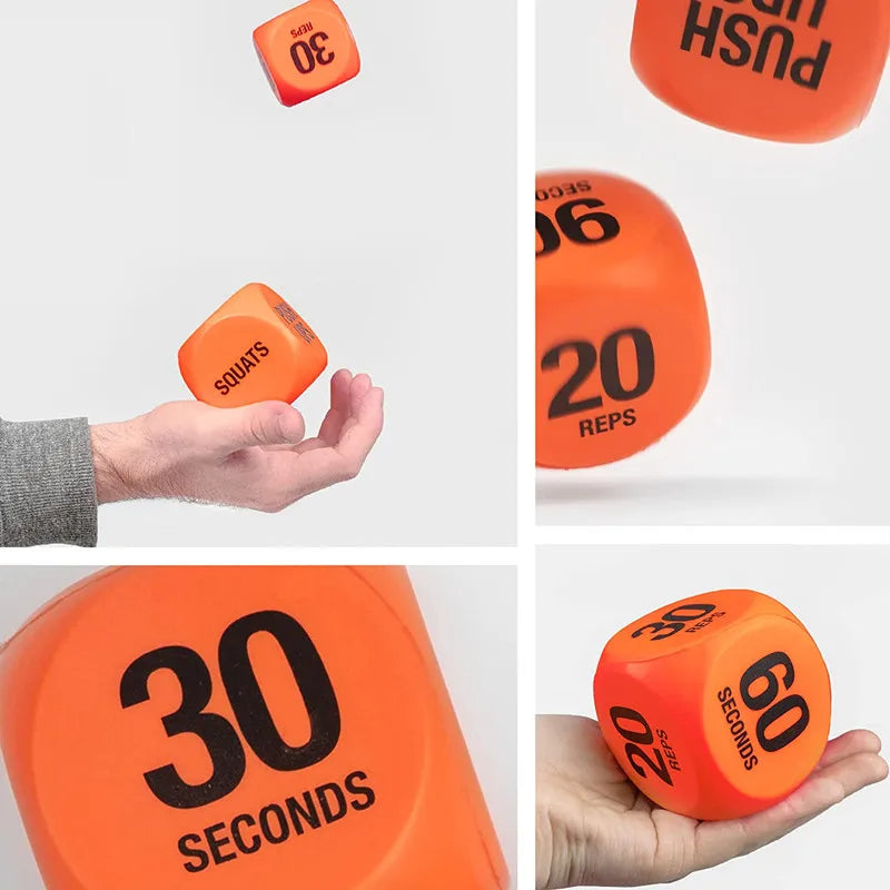 Beginners Home Gym Exercise Dice